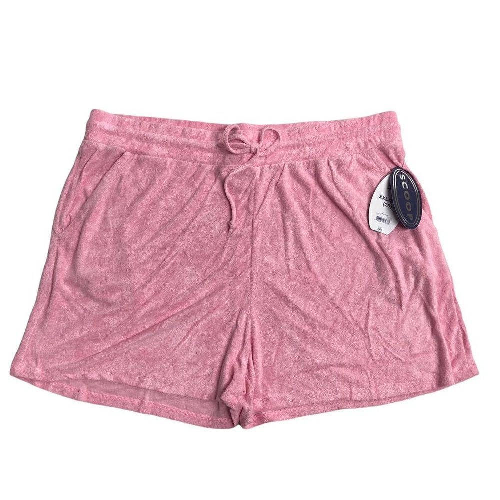 SCOOP Women’s Pink Track  Shorts Size XXL 2XG ‎ (20) New With Tags
